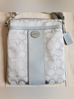 Coach Signature Crossbody Bag Grey Mini Bag